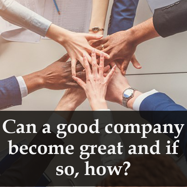 Grow With Us Ventures. Can a Good Company Become Great And If So, How? Grow With Us Ventures. Can a Good Company Become Great And If So, How?